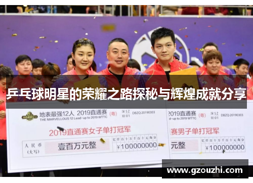 乒乓球明星的荣耀之路探秘与辉煌成就分享